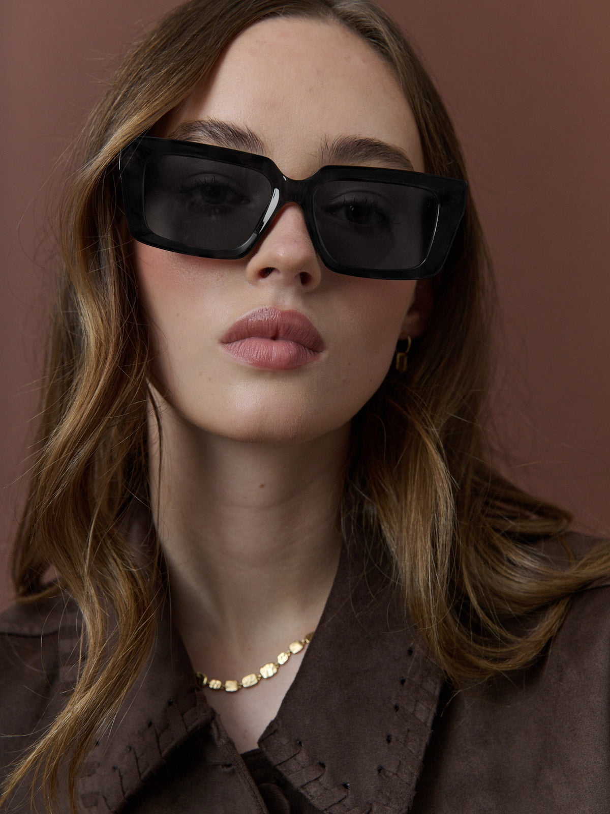 Gladdy Oversized Square Sunglasses
