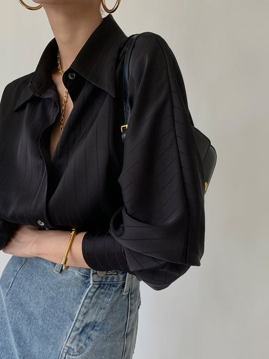 Oversized Button-Up Shirt