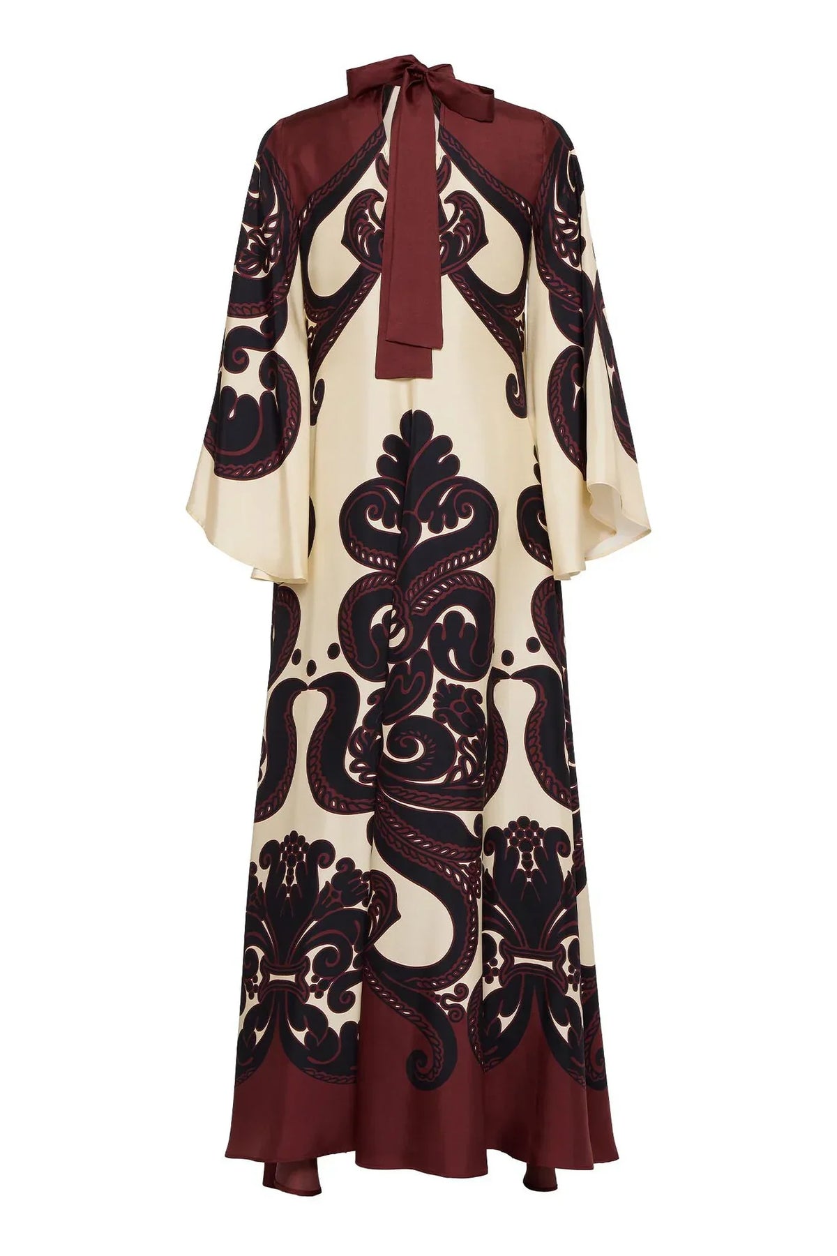 Nicolette Baroque Print Maxi Dress